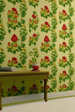 a wall paper for material show