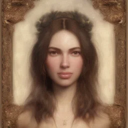 young Susanna Hoffs, beautiful, highly detailed face, meticulously detailed hair, ethereal fantasy hyperdetailed mist, maximalist matte painting; polished, realistic oil painting. Victorian era portrait painting, old fashioned, vintage, antique, beautiful, Unreal Engine, 16k