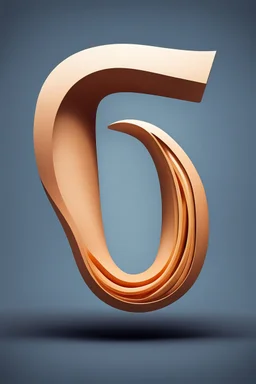 combine the shape of a human ear inside the shape of a letter g