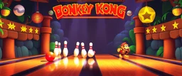 donkey kong bowling stage