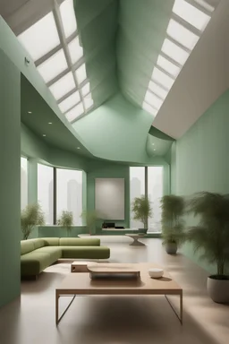 imagine prompt: Architectural blueprint, Digital design, Precision, Clean studio, Serene ambiance, Minimalist, Soft ambient light, Green hues, Nikon Z6, 35mm lens, Medium shot --ar 16:9 --v 5.2