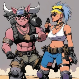Tank Girl with Bebop and Rocksteady: This body finds pleasure in his movement wish to walk with my head so high my shoulders back bum carefully encasing the head of my femur, wish my body to move like my trainer's.