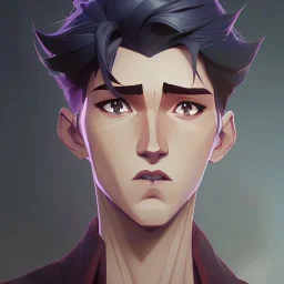 fantasy handsome ethnic skinny male with lean muscles, strong jawline, full big lips, white short hair, in library, ⭐☁️, friendly slight smile, hd, uhd, full body, modern anime art style, epic anime key visual, Artstation trending, loish rossdraws artgerm, golden ratio, fake detail, trending pixiv fanbox, style of makoto shinkai studio ghibli genshin impact james gilleard greg rutkowski chiho aoshima