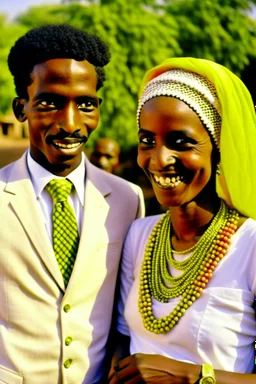 a young man in khartoum , sudan marrying an older woman