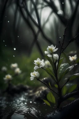 Después de la lluvia, del perfume de la angustia Y el sonido del silencio que dejás cuando te vas Después de no sobrevivir A las mañanas de ese abril Nubladas como rotas