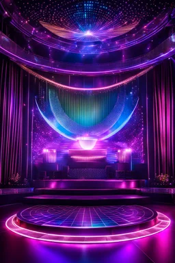 luxury disco stage