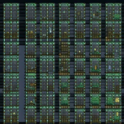 sprite sheet wall, rimworld style