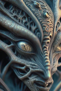 Erinyes Alien,surreal, intricate, high detail, smooth, macro sharp focus, centered