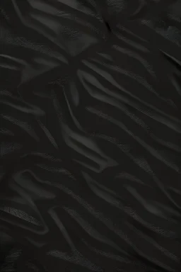 Crinkled black fabric