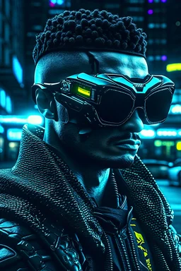 ♪ Batman from Cyberpunk ♪ ♪ Futuristic sunglasses ♪