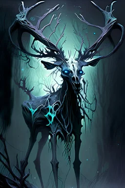 Eldritch deer abomination undead