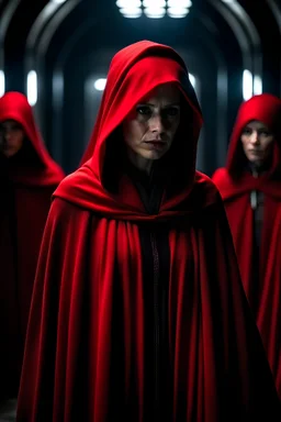 Night Sister in red robes Star Wars