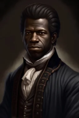 black man in the year 1800