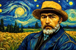 (kawasaki, cago, crico, estriper) meme, van gogh art style