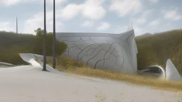 Zaha Hadid organic scenery