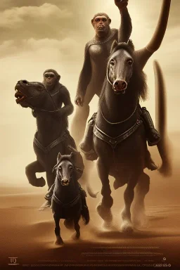 "planet of the apes" meets "Dune"