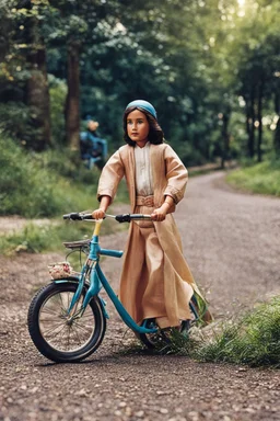 [Jesus bicycle] Mesmerized By The Sights Of Earth In The 1970s This Little Barbie Misses His Ride Home