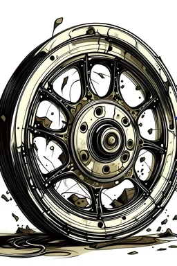 Film reel rotten draw