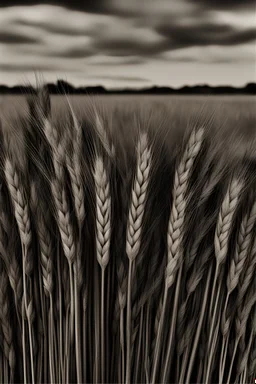 /imagen prompt mata de trigo espigado simple a lápiz de grafito --2:3--v4