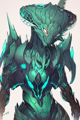 Alien Queen, beautiful face