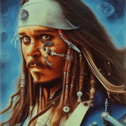 Captain Jack Sparrow,Da Vinci, Master Mahmoud Farshchian,van gogh Ismailoglu, End of Time, Pixley