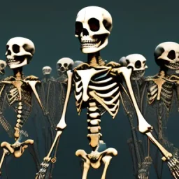 skeleton army