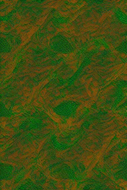 Seamless Green and Gold Fishscale Pattern Shimmering Scales in Harmonious Motion