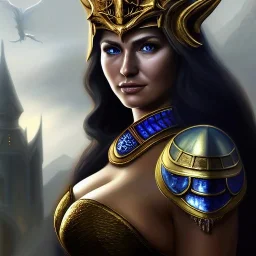 ultra detailed fullbody Portrait in oil on canvas of a beautiful busty woman with Skyrim Dragon priest mask and armor,extremely detailed digital painting, extremely detailed face,crystal clear Big eyes, mystical colors ,perfectly centered image, perfect composition,rim light, beautiful lighting, 8k, stunning scene,extremely sharp detail, finely tuned detail, ultra high definition raytracing, in the style of robert e howard and pablo oliveira and Ken Kelley and Ohrai Noriyoshi and Simon Bisley