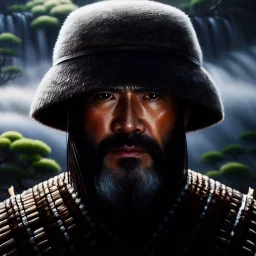 Ultra detailed fullbody Portrait in oil on canvas of Ghost Of Tsushima scenery,intense stare,extremely detailed digital painting, extremely detailed face,crystal clear Big eyes, mystical colors ,perfectly centered image, perfect composition, rim light, beautiful lighting,masterpiece,8k, stunning scene, raytracing, anatomically correct, in the style of robert e howard and Ken Kelley and Ohrai Noriyoshi and Simon Bisley and tomzj1