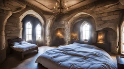 inside the great castle master bedroom