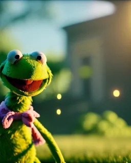 Realistic image, sexy woman body, muppet Sesame Street head, portrait, concept art, smooth, unreal engine 5, god lights, ray tracing, RTX, lumen lighting, ultra detail, volumetric lighting, 3d, finely drawn, high definition, 4k.