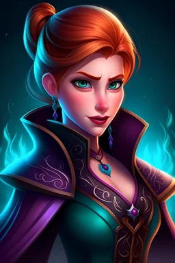 Disney Anna as a villain