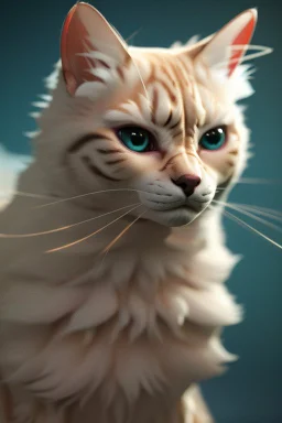 Cat-like demon,unreal engine 5, 8k resolution, photorealistic, ultra detailed, frame extreme sharp, accurate