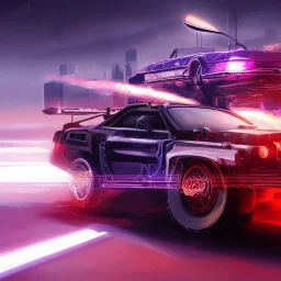 cyberpunk,landscape ,cars , GUITARS, cinamatic, highly detailed, close up, 4k , deep colours, gold , fire , red, purple,dark ,etheral , utopia , apocalypse, flying Cadillac, from outer space