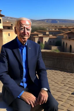 صورة لجو بايدن في المغرب