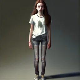 teen pretty realistic full body