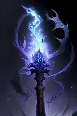 abyssal soul absorbing mage's staff