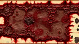 blood red dessert crimson corruption hell wastelands battlemap