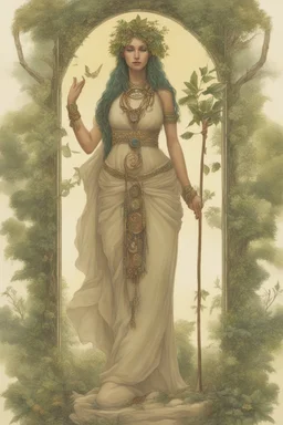 harmony and nature goddess