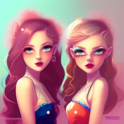 trio girl friendship