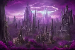 Arcadia the dark city of purple magic