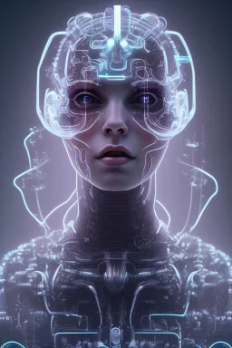 cyberpunk, head, scream women, portrai, face cry, perfect skin, tron, cyborg, robot, cyborg, seven , perfekt, real, dream, hr giger