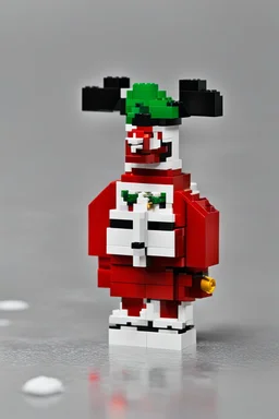 Rudolph, the red-nosed reindeer in Lego