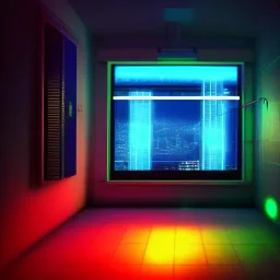 Cyberpunk dreamatic lighting