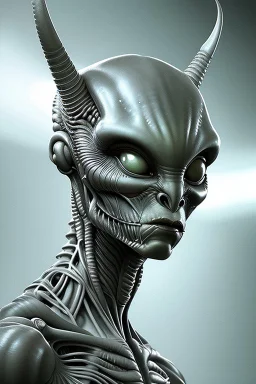 Alien half-animal half-human creature,intricate, realistic, digital art, meticulously detailed