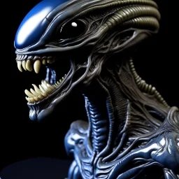 highly detailed digital capture of xenomorph mickey from the 1979 movie Alien