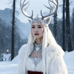[The White Reindeer] A newlywed woman goes to the local shaman to get some help with her love life, but instead she gets turned into a white reindeer vampire.