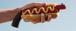 hot dog hand gun