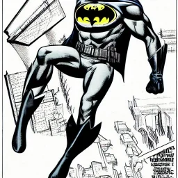 Batman drawn by Jack Kirby