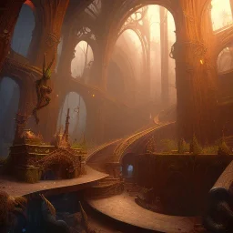 dark fantasy concept art, dynamic lighting, hyperdetailed, intricately detailed, Splash screen art, deep color, Unreal Engine, volumetric lighting, fantasy library artwork, indoors, cozy, leather, wood, library, books,